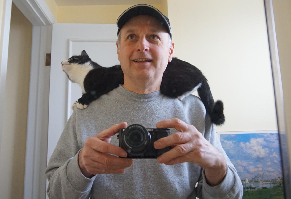 Avensby on my shoulder