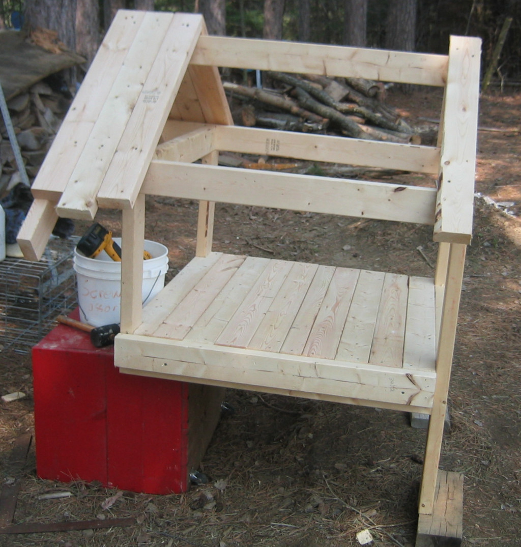 homemade cat pen